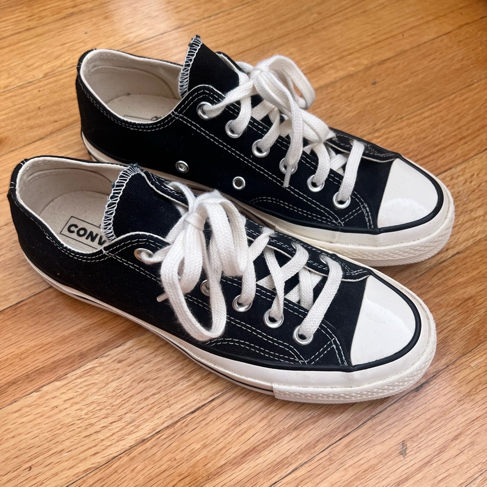 Converse Kids Black and White Sneakers